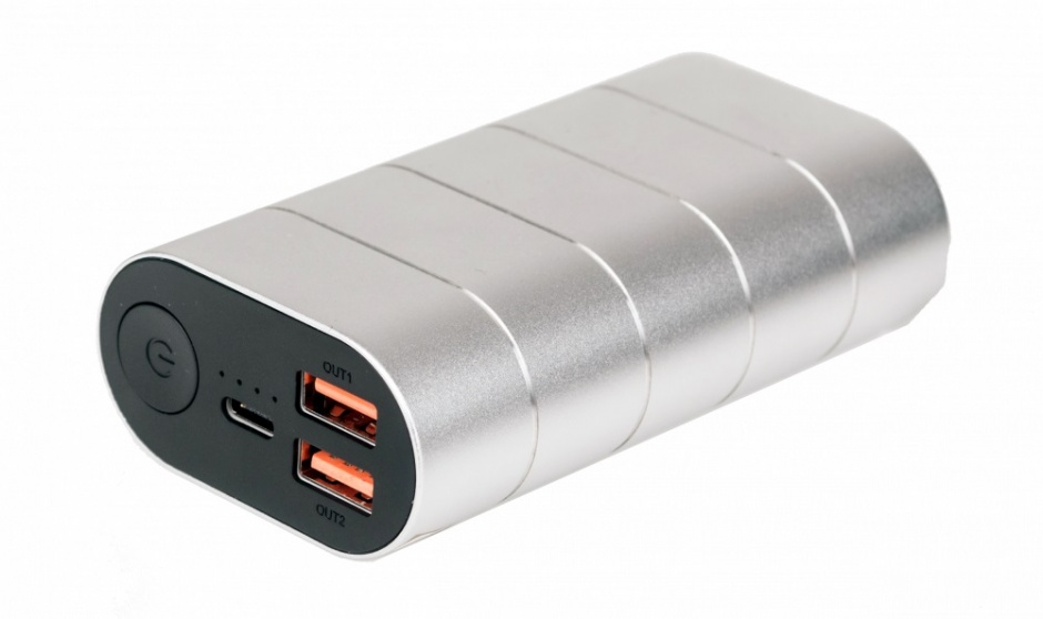 Power bank 10000mAh, 2 x USB Quick Charge 3.0 & 1 x USB-C Power Delivery, Verbatim 49573 imagine noua
